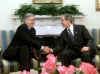 Click on the photos of President George W. Bush's hectic November 8th for a larger image.