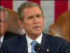 Click on the September 20, 2001 photo of President George W. Bush's Speech to Congress for a larger image.