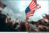 Click on the September 2001 American flag photo for a larger image.