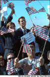 Click on the September 2001 American flag photo for a larger image.