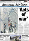 Click on the USA newspaper front page headlines and covers pictures for a larger newspaper cover image from the week of September 11, 2001.