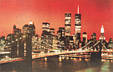 Click on the World Trade Center and New York City skyline to order this art image from art.com.